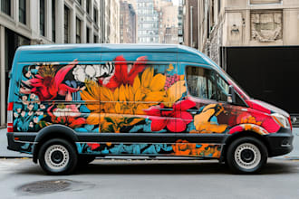 do design a vehicle wrap, car wrap wrap