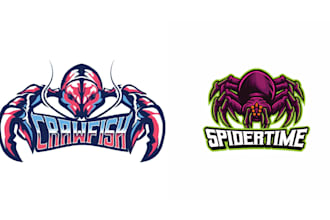 design high quality mascot scorpion logo