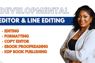 be your expert copy editor for line editing manuscript novel self publishing