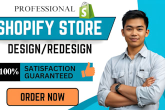 setup fix shopify payment gateway design redesign shopify dropshipping store