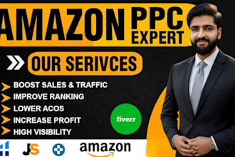 be your expert amazon ppc ads manager and set up profitable ppc campaigns