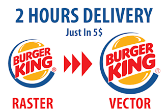 remake, redesign existing logo, vector tracing with high quality