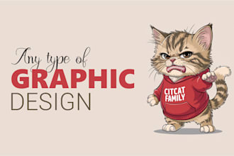 do any type of graphic design and raster to vector convert