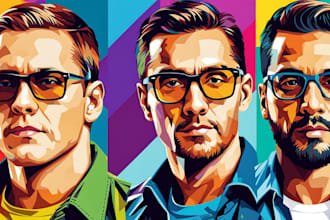 make awesome wpap pop art portrait