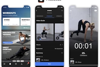 create fitness app, gym app, health app, health and fitness social media app