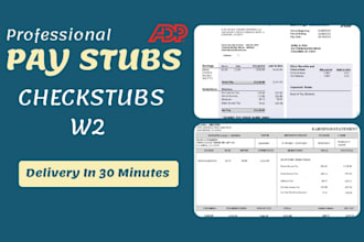 create pay stubs, adp paystubs, paystub for self employed