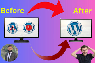 fix wordpress bugs, issues, errors, themes and plugins