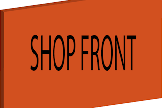 create eye catching shop front or storefront window graphics vinyl stickers