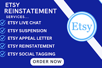 etsy reinstatement reopen suspended etsy account reinstatement etsy suspension