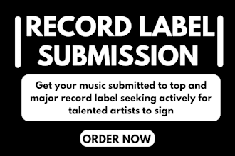 submit your music to top 900 active record label manager to get signed