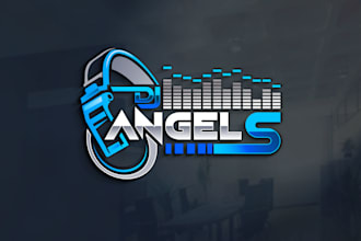 design production, dj, music, podcast, film and studio logo