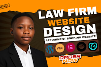 build wordpress legal consulting law firm tax attorney notary life coach website
