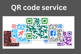 provide custom qr code service for your own business