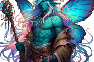 draw any fantasy character that you want