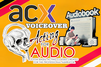 narrate and produce yr audiobook, deep voiceover actor acx, pic announcer