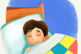 create highquality children book illustrations