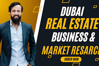 dubai property broker real estate business marketing research