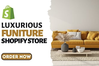design furniture website interior decor dropshipping shopify store patio store