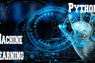 do data science, data analysis, in python, machine learning and deep learning
