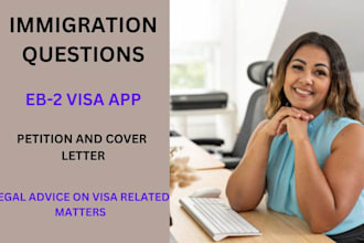 draft an eb2 niw visa petition or cover letter immigration visa, USA visa