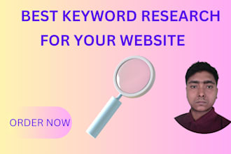 do SEO keyword research competitor analysis professionally