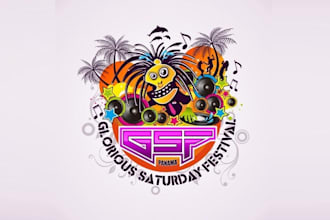 design wonderful festival logo