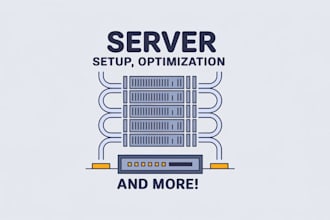 setup, manage or optimize your server or vps