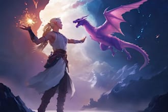 make a dnd art and dnd character art