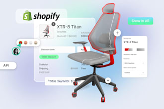 make 3d interactive product configurator on vectary and 3d website with web flow