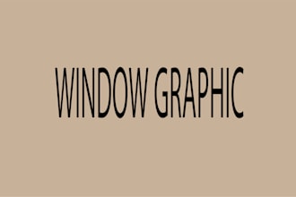 do stunning shop front, store front, shop front sign signage, window graphics