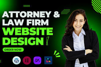 design attorney, law firm, and lawyer website to wordpress