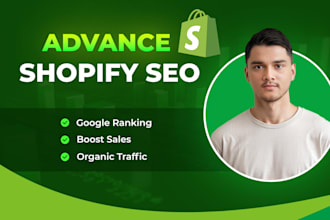 provide advance shopify SEO services to boost your sales