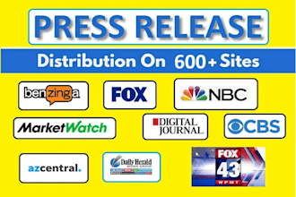 do press release distribution and pr submission to 450 plus crypto news websites