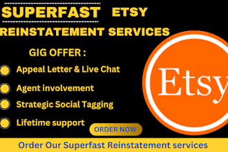 etsy account permanently suspended etsy reinstatement appeal letter etsy reopen