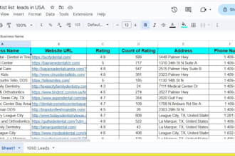 l do b2b leads, google map scraping, lead generation