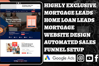 generate mortgage leads home loan sales funnel mortgage leads home loan leads