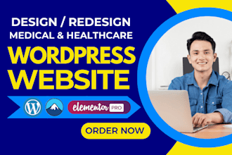 build custom websites for your hospitals, pharmacies, clinics, etc