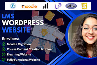 build a functional elearning platform and online course website with engagements