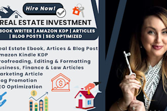 real estate ebook business finance law article blog posts marketing investment