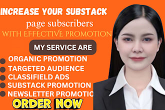 do effective substack promotion, page link promotion to real active audience