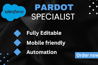 setup a responsive email marketing with automation on pardot