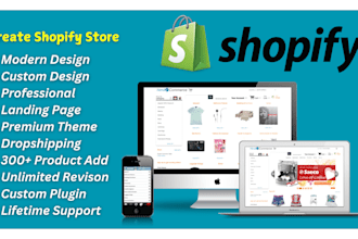 create, launch and manage shopify dropshipping store