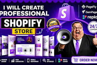 clone one product store, shopify landing page by replo, gempages, pagefly