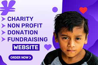build charity, donation, non profit, ngo, fundraising, crowdfunding website