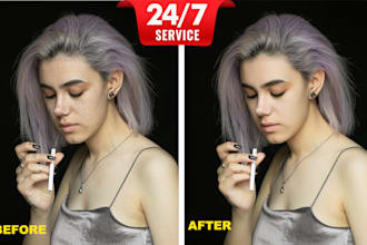 do perfecting portraits by flawless skin smoothing color correction, retouching