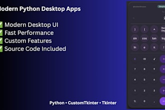 build modern python desktop gui applications