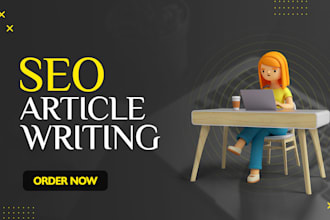 write SEO blog posts and articles as your content writer