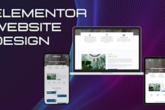 do elementor website designs with advanced features