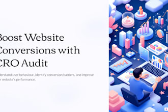 conduct cro audit on website,shopify to improve conversion