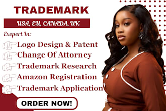 help with trademark registration USA, UK, eu or canada search